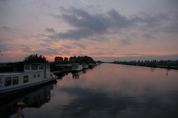 bridge sunset